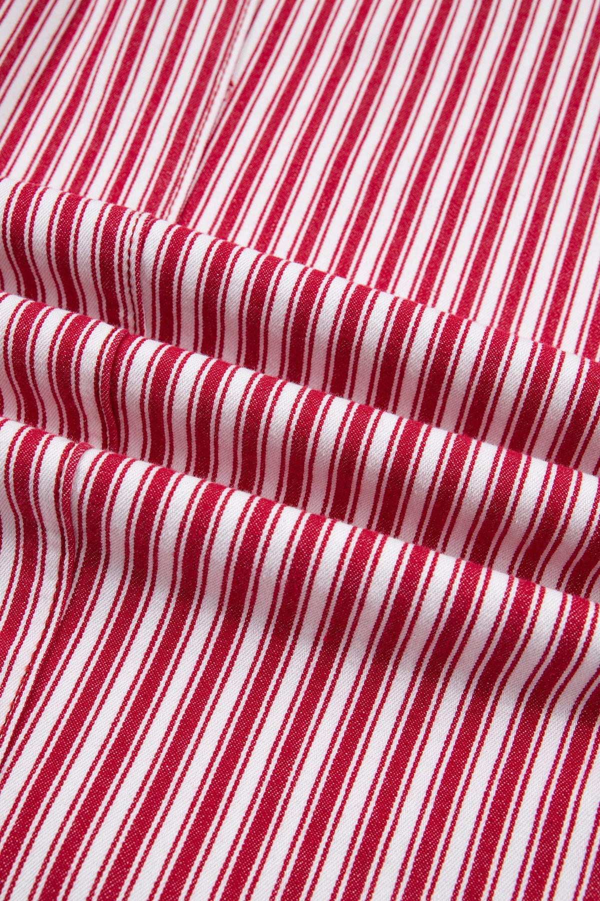 Blue Stripe Drawstring Casual Loose Pants